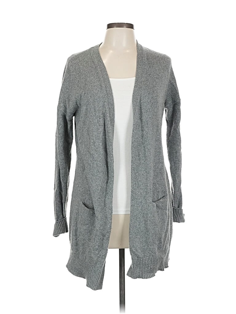 Pre-owned Banana Republic Factory Store Cardigan Sweater In Gray