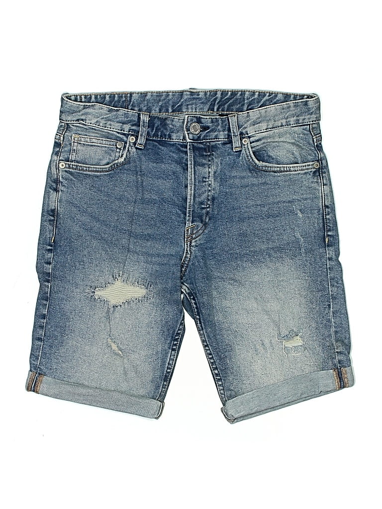 Pre-owned &denim By H&m Denim Shorts In Blue
