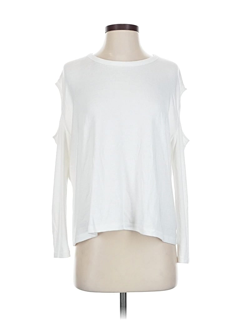 Pre-owned Rag & Bone Long Sleeve Top In White