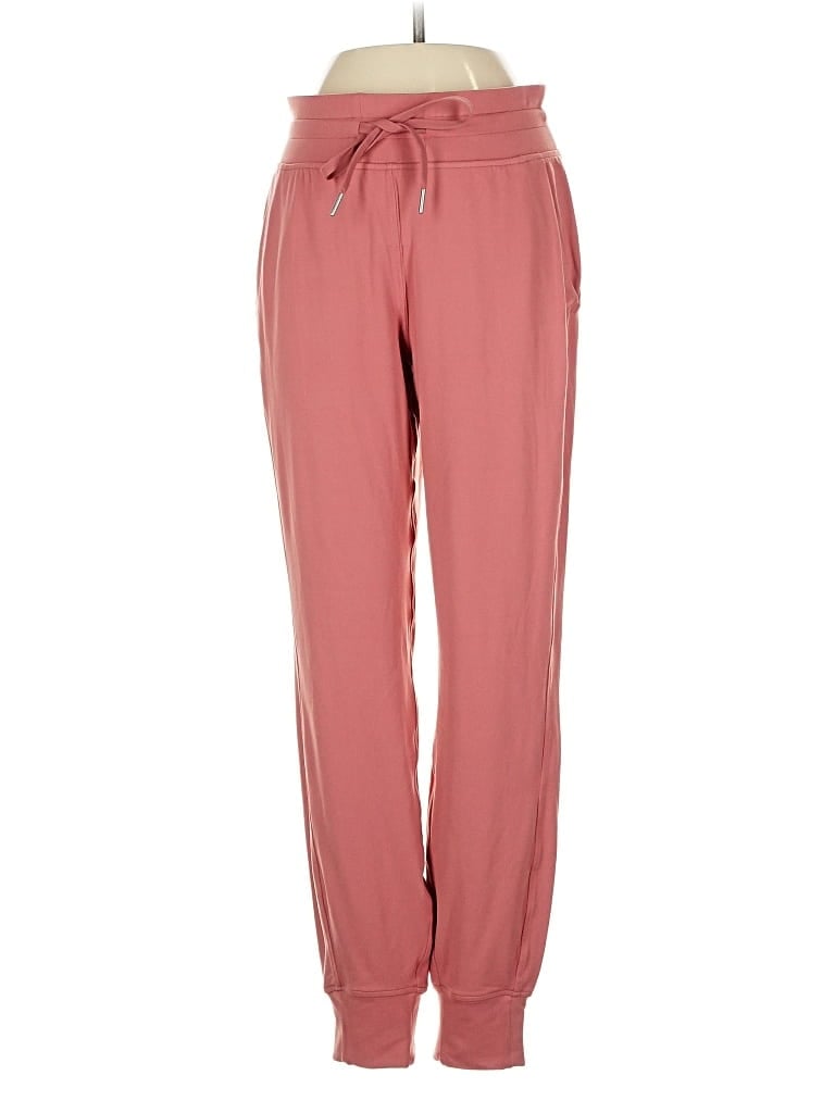 Pre-owned Lululemon Athletica Track Pants In Pink
