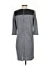 THML Solid Gray Casual Dress Size S - photo 2