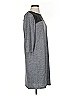 THML Solid Gray Casual Dress Size S - photo 4