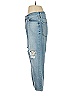 Madewell 100% Cotton Hearts Blue Jeans Size 29 waist (petite) - photo 5