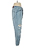 Madewell 100% Cotton Hearts Blue Jeans Size 29 waist (petite) - photo 4