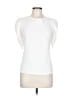 Unbranded 100% Polyester White Short Sleeve Top Size L (estimated) - photo 1