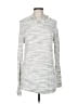 Ink Love and Peace Silver Gray Pullover Sweater Size M - photo 1