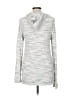 Ink Love and Peace Silver Gray Pullover Sweater Size M - photo 2