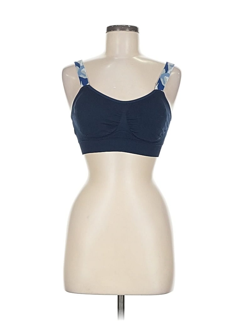 Pre-owned Unbranded Sports Bra In Blue