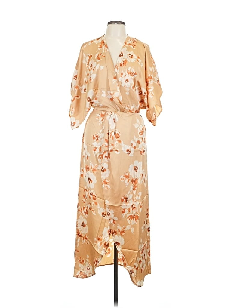 Lezat Cocktail Dress In Brown