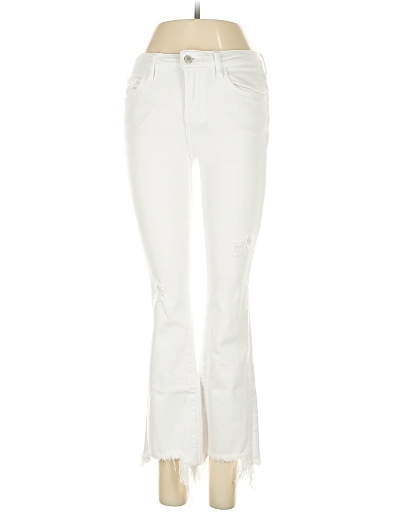 VERVET Pre-owned Jeans In White