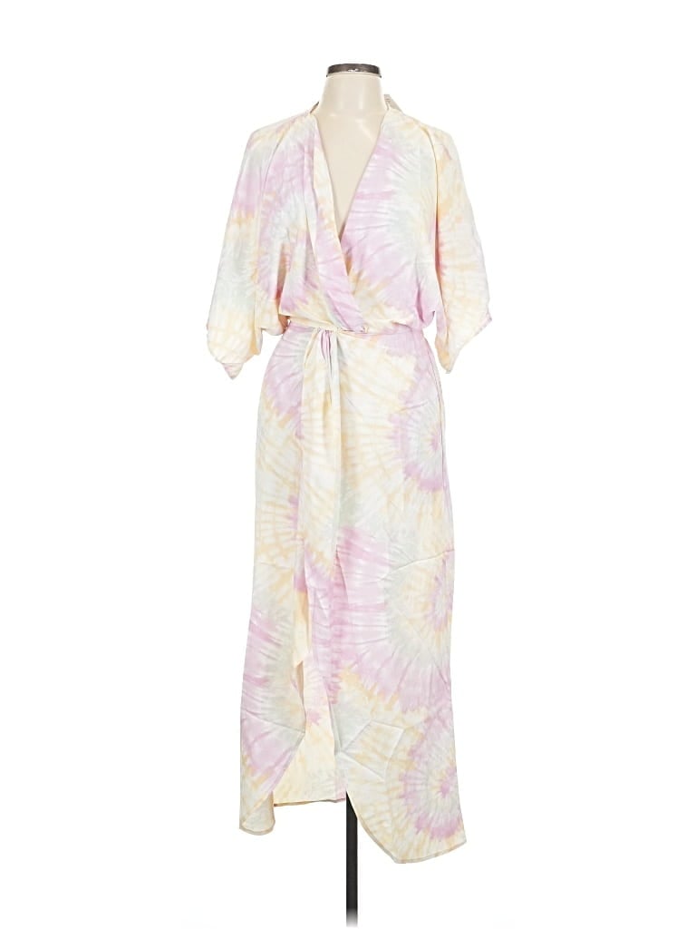 Lezat Casual Dress In White