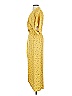 Lezat 100% Polyester Yellow Casual Dress Size XS - photo 5