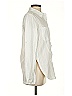 Athleta 100% Cotton Stripes Ivory Long Sleeve Button-Down Shirt Size XXS - photo 4