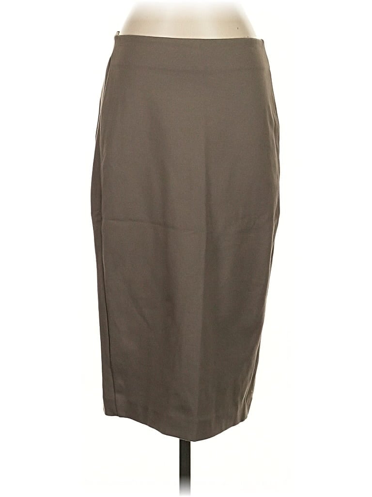 Pre-owned Dalia Formal Skirt In Brown