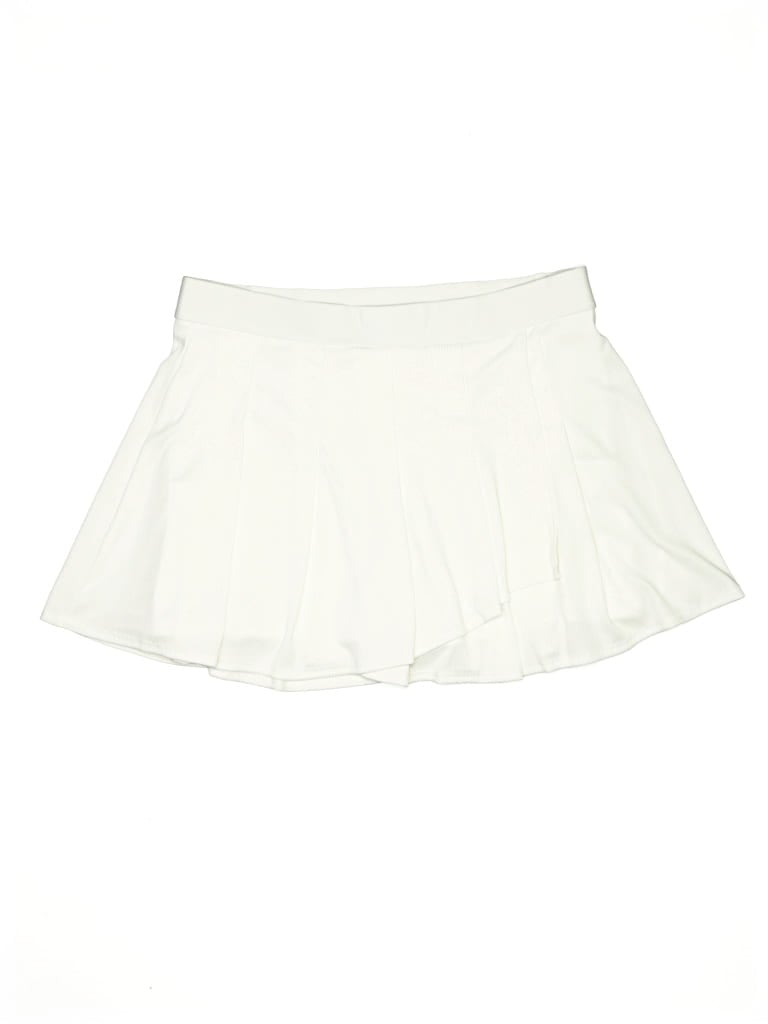 Pre-owned Lucky In Love Skort In White