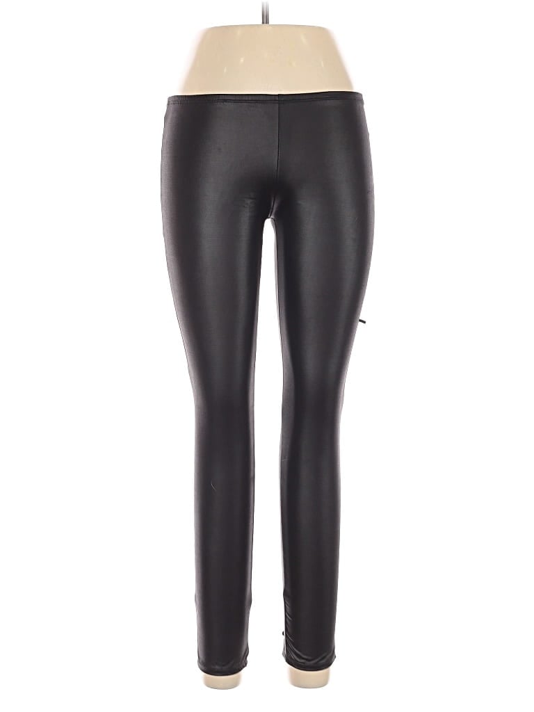 Pre-owned Assorted Brands Leggings In Black