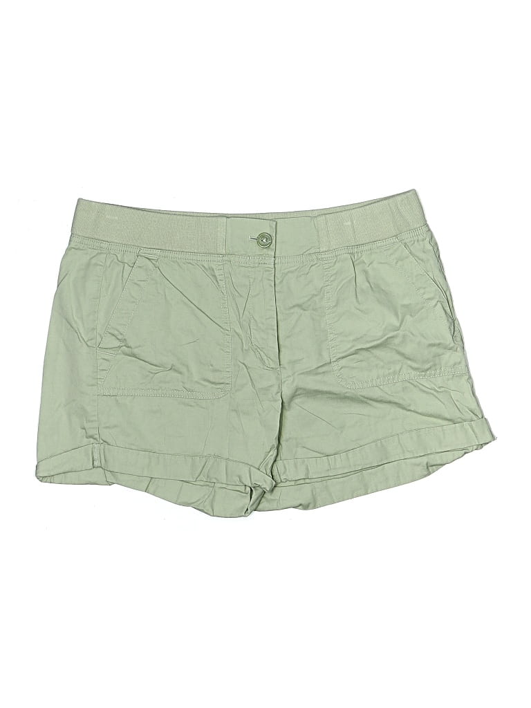 Pre-owned Ann Taylor Loft Outlet Khaki Shorts In Green