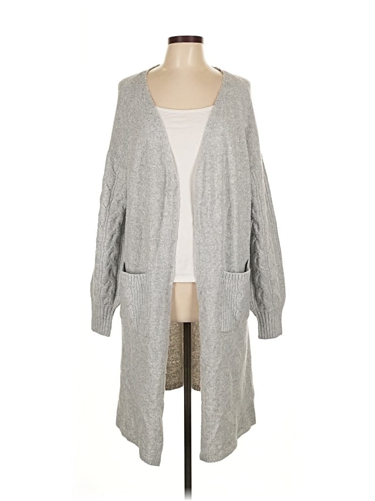CATO Pre-owned Cardigan Sweater In Gray