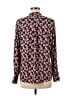 Whistles 100% Polyester Floral Black Long Sleeve Blouse Size 8 - photo 2
