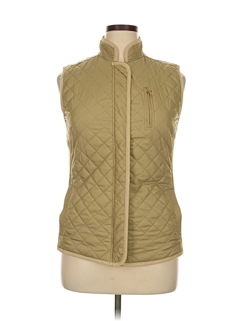 Pre-owned C. Wonder Vest In Gold