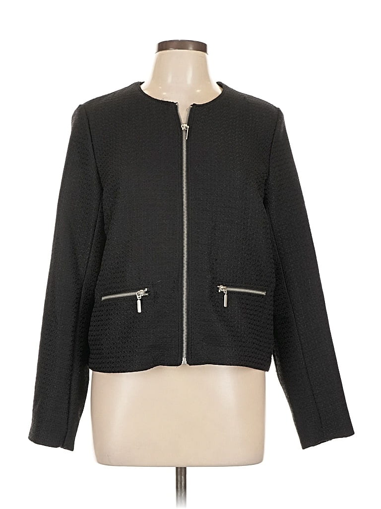 Click to view more detailed imagery on our partner's website Pre-owned Adrienne Vittadini Jacket In Black