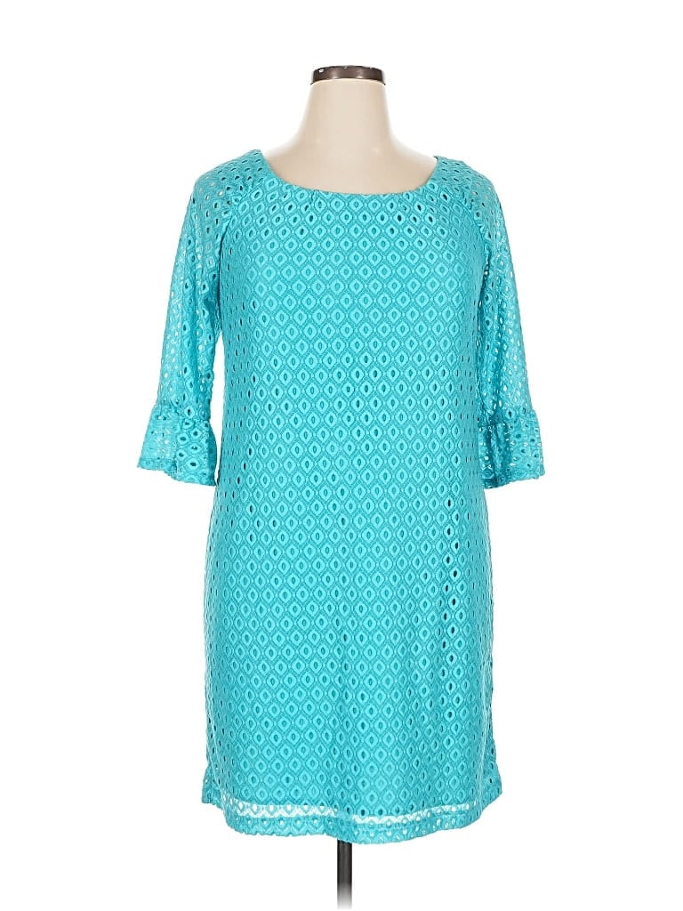 Pre-owned Rabbit Rabbit Rabbit Designs Casual Dress In Blue