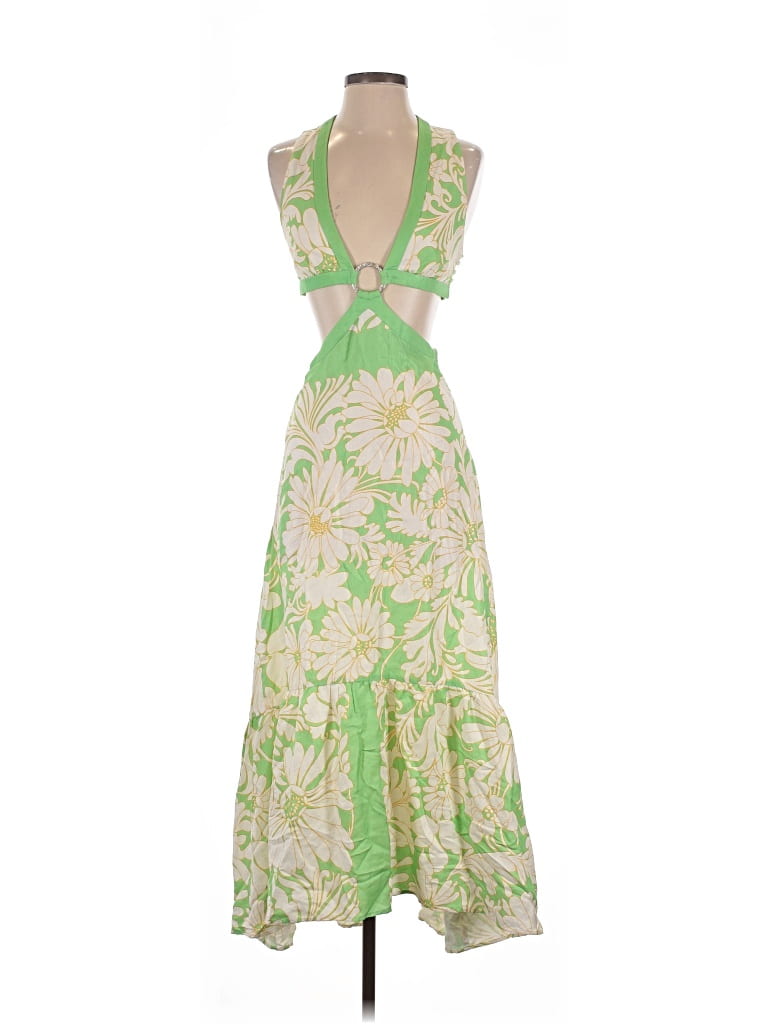 Pre-owned Sandro Cocktail Dress In Green