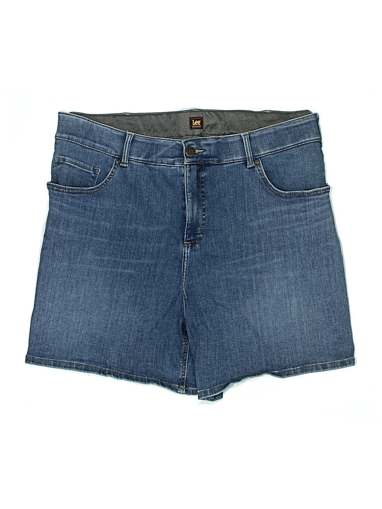 Pre-owned Lee Denim Shorts In Blue