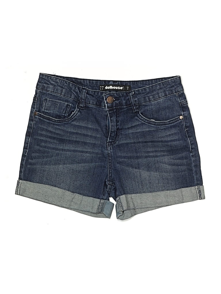 Pre-owned Dollhouse Denim Shorts In Blue