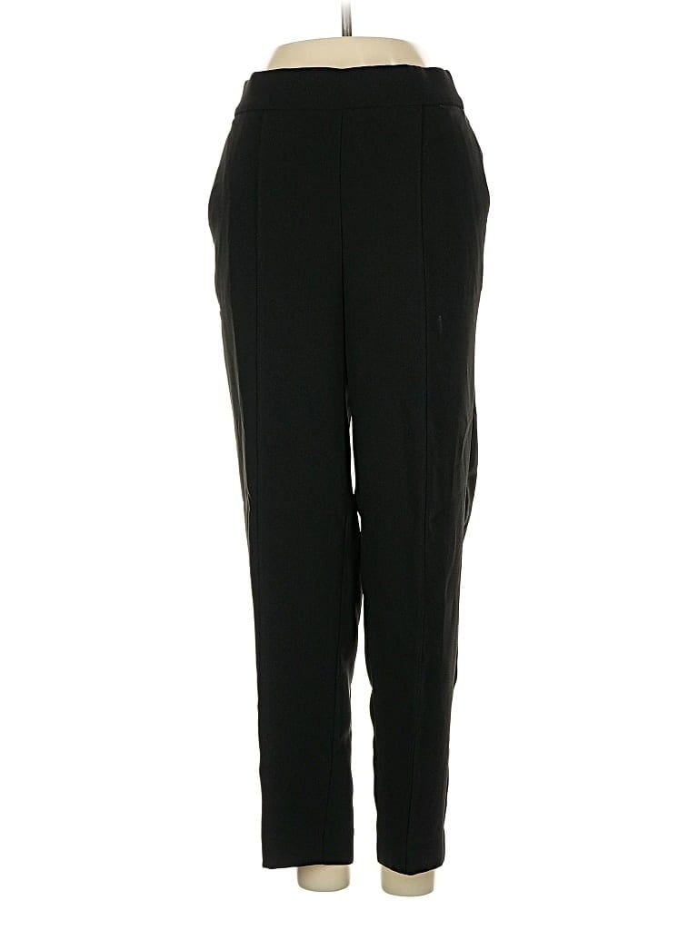 Pre-owned Ann Taylor Track Pants In Black