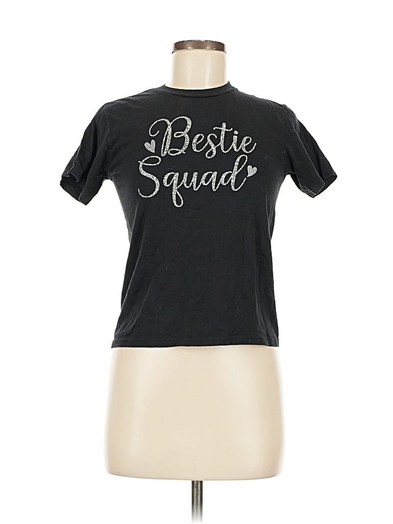 Pre-owned Assorted Brands Active T-shirt In Black