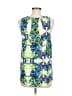 Everly 100% Polyester Green Ivory Sleeveless Blouse Size M - photo 2