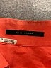 Elie Tahari Orange Short Sleeve Blouse Size 22 - photo 4