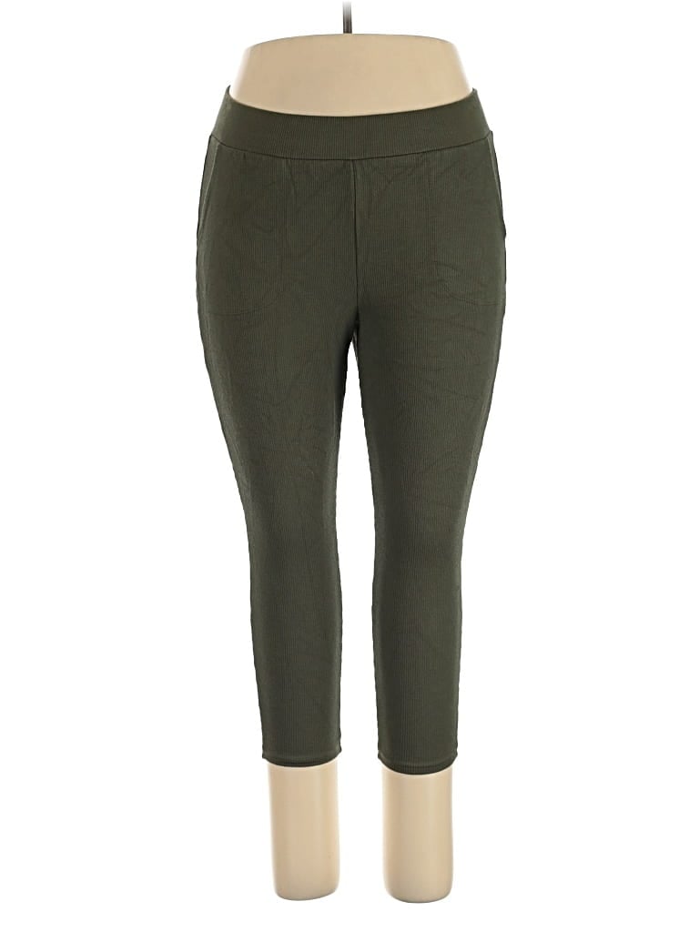 Pre-owned Torrid Active Pants In Green