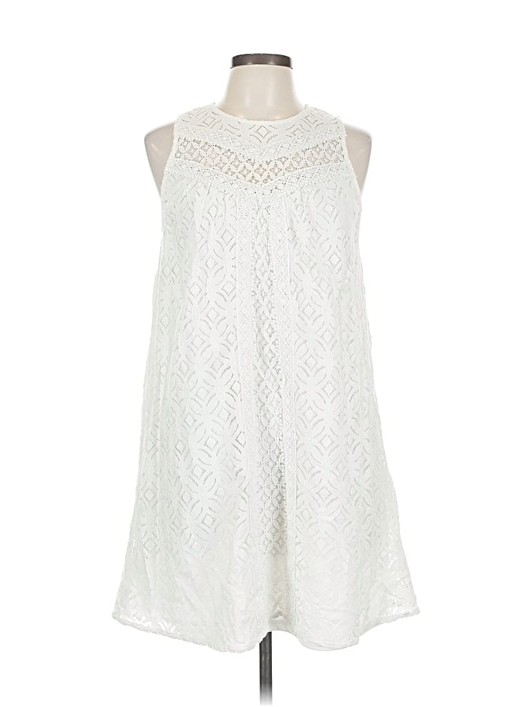 Pre-owned Jolt Casual Dress In White