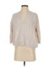 Inhabit 100% Cotton Tan Ivory Pullover Sweater Size P (petite) - photo 1
