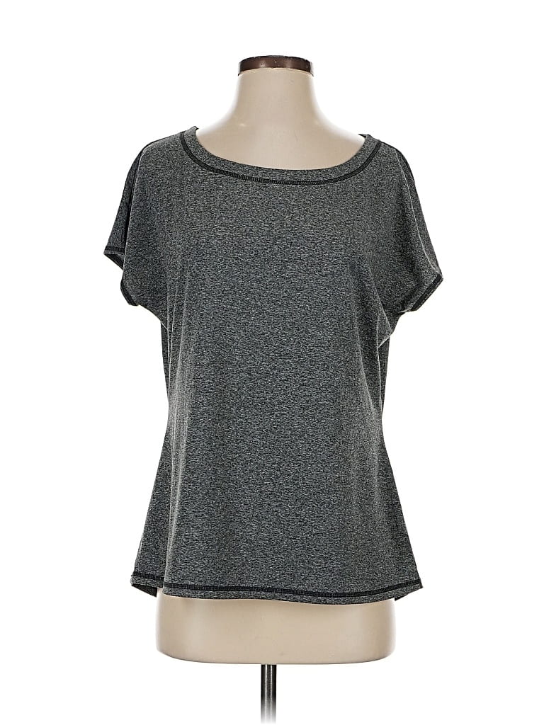 Pre-owned Sweaty Betty Short Sleeve T-shirt In Gray