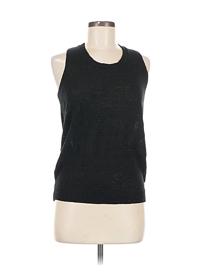 Pre-owned Mine Sweater Vest In Black