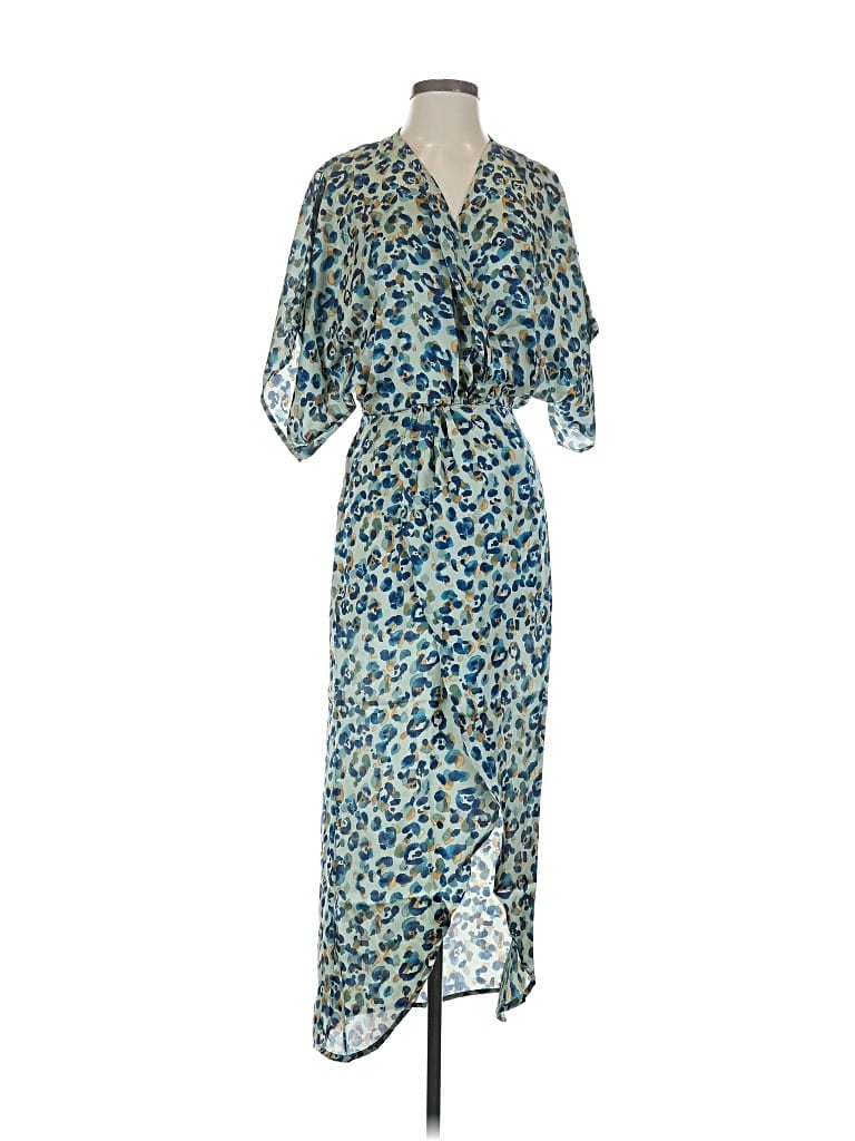 Lezat Casual Dress In Blue