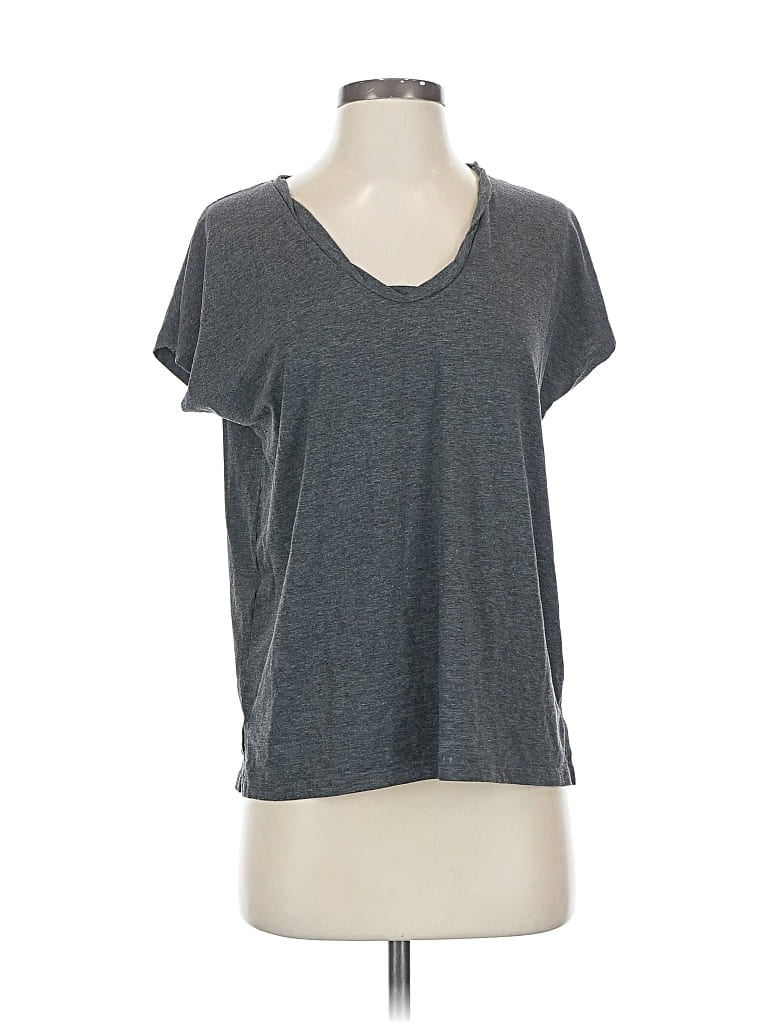 Pre-owned Mng Short Sleeve T-shirt In Gray