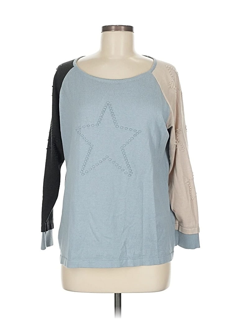 Click to view more detailed imagery on our partner's website Pre-owned Angel Pullover Sweater In Blue