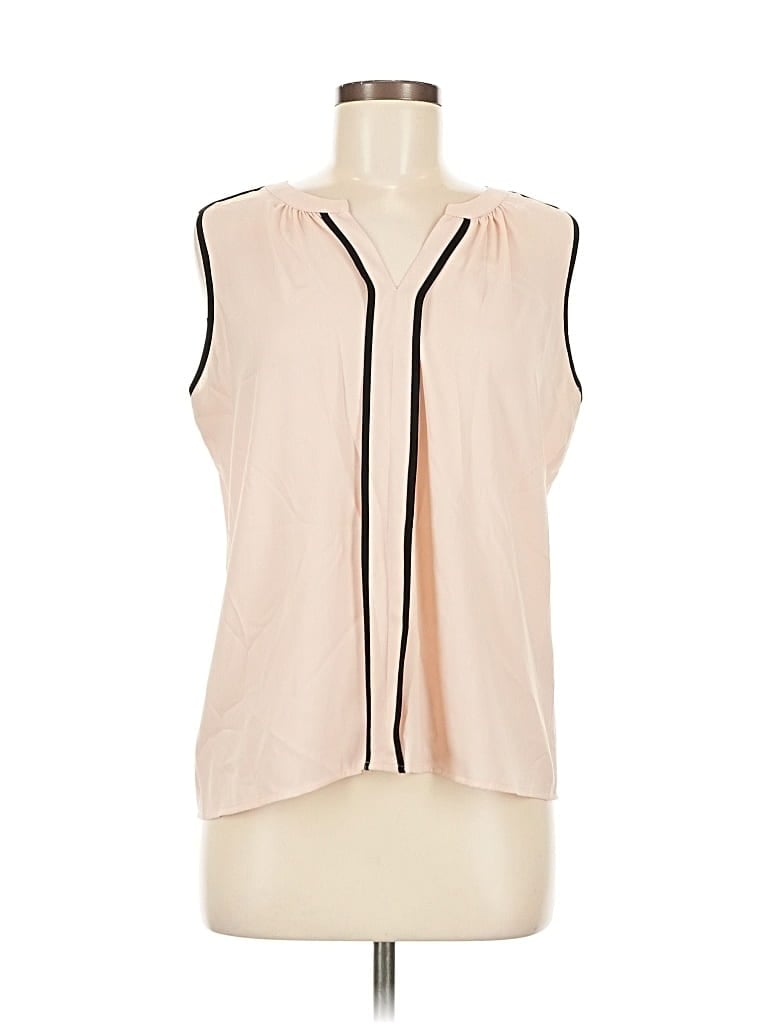 Pre-owned Calvin Klein Sleeveless T-shirt In Pink