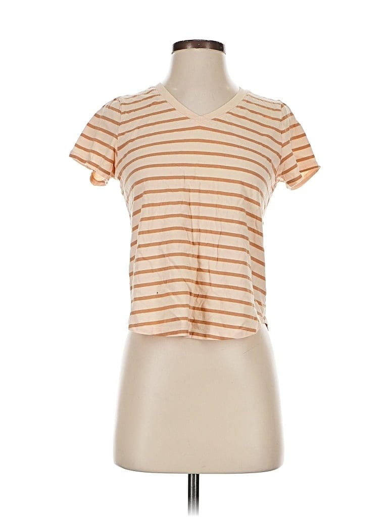 Pre-owned Old Navy Short Sleeve T-shirt In Brown