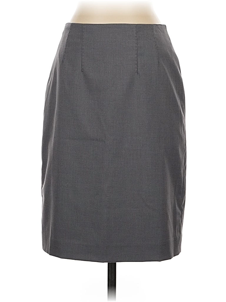 HALOGEN Pre-owned Formal Skirt In Gray