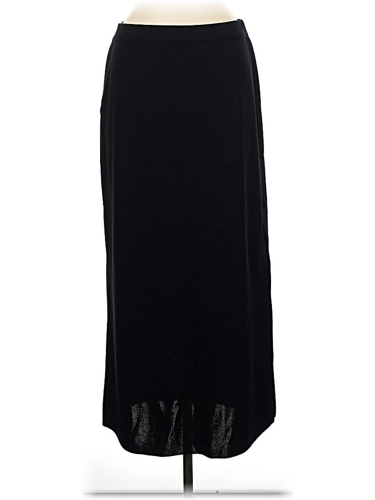 Pre-owned Misook Formal Skirt In Black