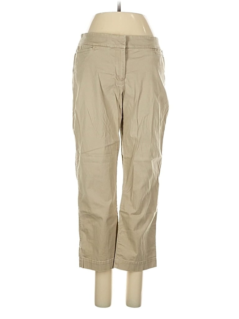 Pre-owned Talbots Outlet Khaki Pant In Brown
