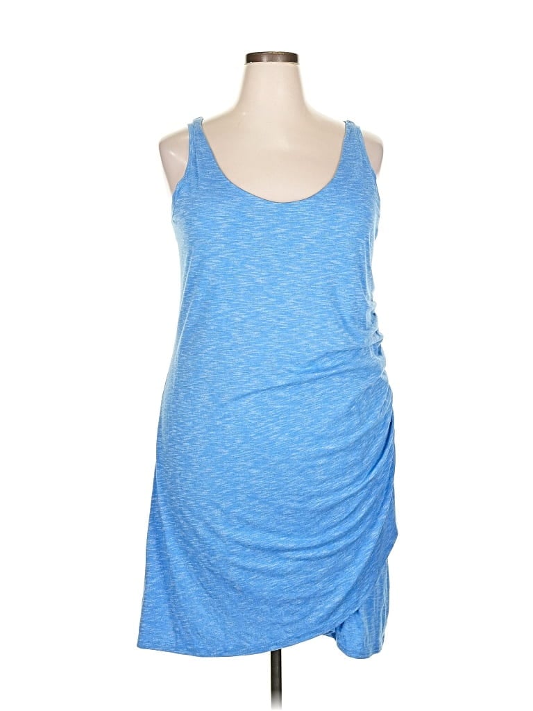 Pre-owned Tek Gear Casual Dress In Blue
