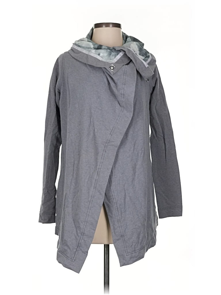 Pre-owned Lululemon Athletica Coat In Gray