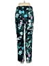Banana Republic 100% Polyester Tropical Teal Casual Pants Size 2 - photo 2