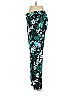 Banana Republic 100% Polyester Tropical Teal Casual Pants Size 2 - photo 5